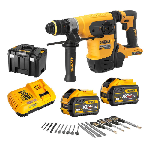 DCH417X2 DeWALT 54V XR FLEXVOLT perforatorius (2x9.0 Ah)