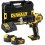 DCD709M2T DeWALT 18V smūginis gręžtuvas - suktuvas (2x4.0 Ah)