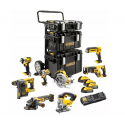 DCK854P4 DeWALT įrankių rinkinys (4x5.0 Ah)
