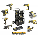 DCK856P4 DeWALT įrankių rinkinys (4x5.0 Ah)