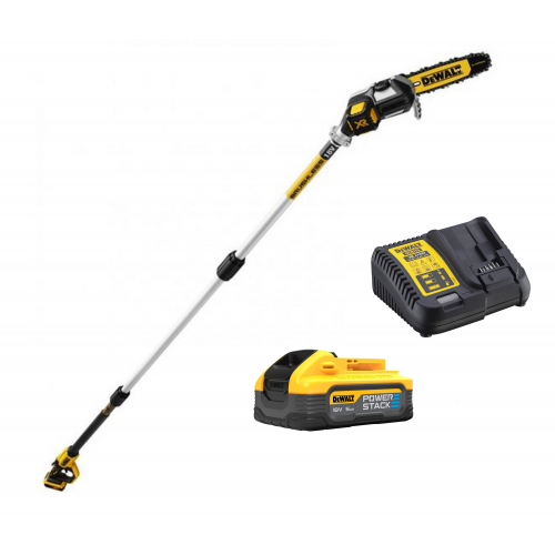 DCMPS567H1 DeWALT 18V aukštapjovė, 2 metrai (1x5.0 Ah)