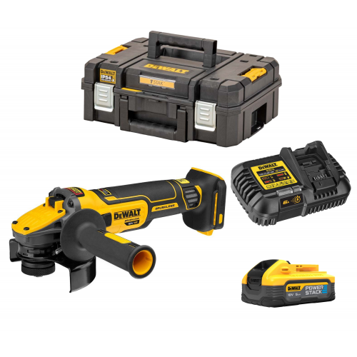 DCG409NT DeWALT 18V kampinis šlifuoklis