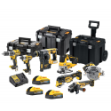 DCK755P3T DeWALT 18V įrankių rinkinys (3 x 5.0 Ah)