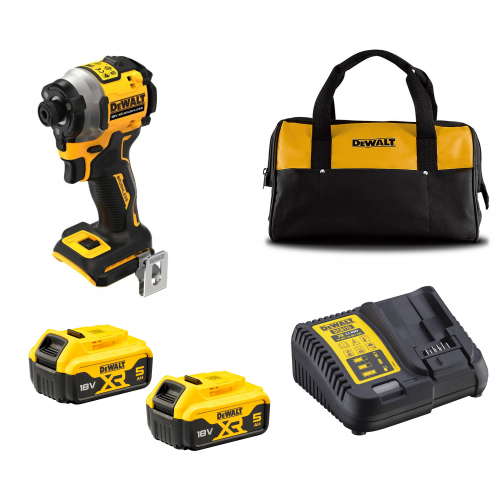 DCF850N DeWALT 18V itin kompaktiškas smūginis suktuvas