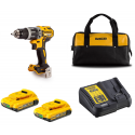 DCD796D2C DeWALT 18V suktuvas – smūginis gręžtuvas (2x2.0 Ah)