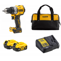 DCD800P2T DeWALT 18V suktuvas-gręžtuvas (2x5.0 Ah)