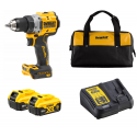 DCD805E2T DeWALT 18V suktuvas-smūginis gręžtuvas (2x1.7 Ah)