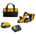 DCP580P2C DeWALT 18V bešepetėlinis oblius (2x5.0 Ah)