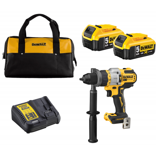 DCD999NT DeWALT 18V suktuvas - smūginis gręžtuvas