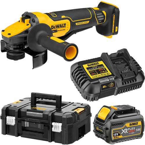 DCG409NT DeWALT 18V kampinis šlifuoklis