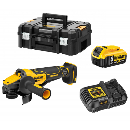 DCG409NT DeWALT 18V kampinis šlifuoklis