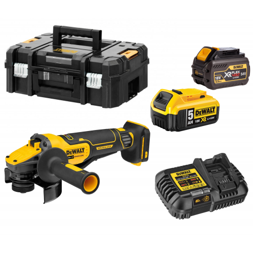 DCG409NT DeWALT 18V kampinis šlifuoklis