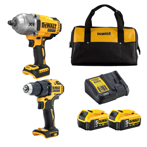 DCF900N DeWALT 18V smūginis veržliasukis 1/2"