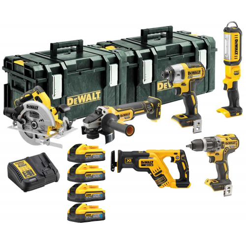 DCK623P3 DeWALT 6 įrankių rinkinys