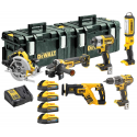 DCK623P3 DeWALT 6 įrankių rinkinys