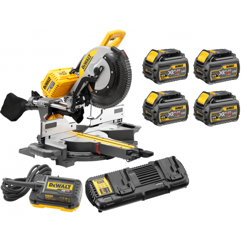 DHS780T2A DeWALT 54V XR FLEXVOLT 305 mm skersavimo pjūklas