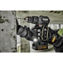 DCK200ME2GT DeWALT McLaren Edition 18V smūginis suktuvas + suktuvas-gręžtuvas (2x1.7 Ah) + DCG405NT kampinis šlifuoklis