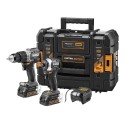 DCK200ME2GT DeWALT McLaren Edition 18V smūginis suktuvas + suktuvas-gręžtuvas (2x1.7 Ah) + DCH273NT perforatorius