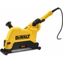 DWE492GK DeWALT 230 mm kampinis šlifuoklis su nusiurbimo gaubtu