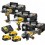 DCKM009 DeWALT įrankių rinkinys (DCD791 + DCF899H + DCG406) (3x5.0 Ah)
