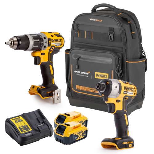 DCD796N DeWALT 18V smūginis suktuvas – gręžtuvas + DWST81690-1 įrankių kuprinė