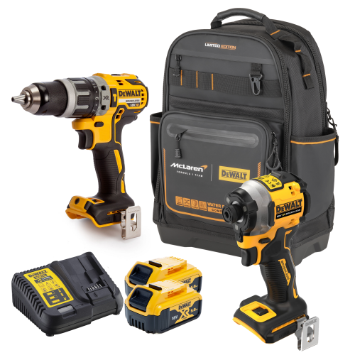 DCD796N DeWALT 18V smūginis suktuvas – gręžtuvas + DWST81690-1 įrankių kuprinė