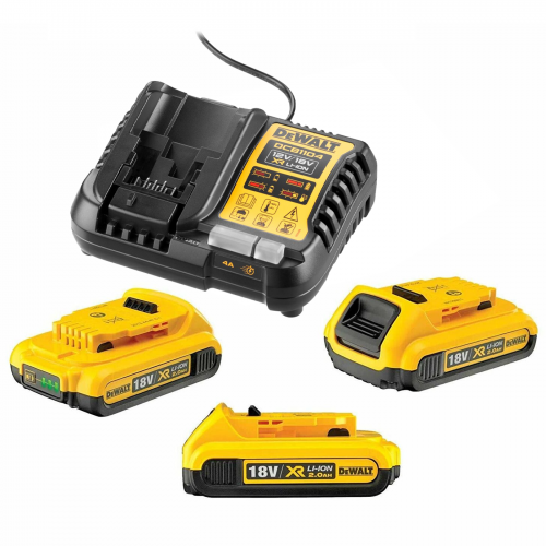 DCB1104 DeWALT 18V Li-Ion XR greitasis akumuliatorių kroviklis