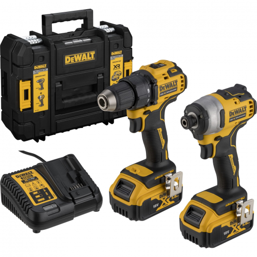 DeWALT DCK2061D2T 18 V smūginių suktuvų rinkinys