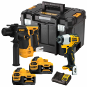 DCK2104P2T DeWALT 18V įrankių rinkinys (2x5.0 Ah)
