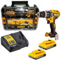 DCD796D2T DeWALT 18V suktuvas – smūginis gręžtuvas (2x2.0 Ah)