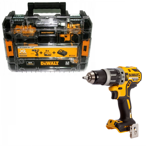 DCD796NTT DeWALT 18V suktuvas – smūginis gręžtuvas