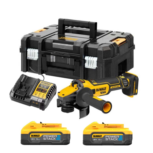 DCG409NT DeWALT 18V kampinis šlifuoklis