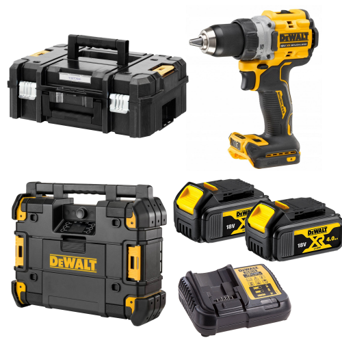 DCD800P2T DeWALT 18V suktuvas-gręžtuvas (2x5.0 Ah)