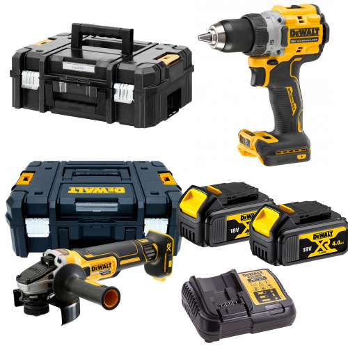 DCD800P2T DeWALT 18V suktuvas-gręžtuvas (2x5.0 Ah)