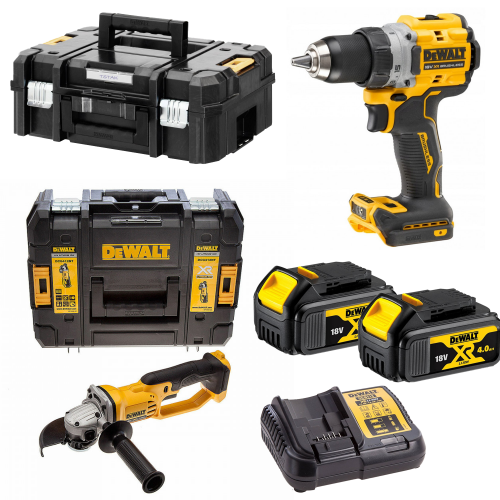 DCD800P2T DeWALT 18V suktuvas-gręžtuvas (2x5.0 Ah)