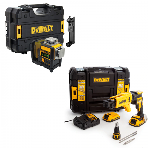 18V gipskartonio gręžtuvas suktuvas DCF620D2K DeWALT | IrankisPlius.lt