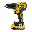 DCD791M2 + DWST1-81079 DeWALT 18V suktuvas – gręžtuvas + DWST1-81079 DeWALT TSTAK radijo imtuvas (2x4.0 Ah)