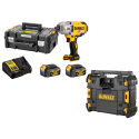 DCF899M2 + DWST1-81079 DeWALT 18V smūginis veržliasukis + DWST1-81079 DeWALT TSTAK radijo imtuvas (2x4.0 Ah)