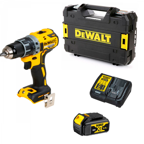 DCD791M1T DeWALT 18V suktuvas – gręžtuvas (1x4.0 Ah)