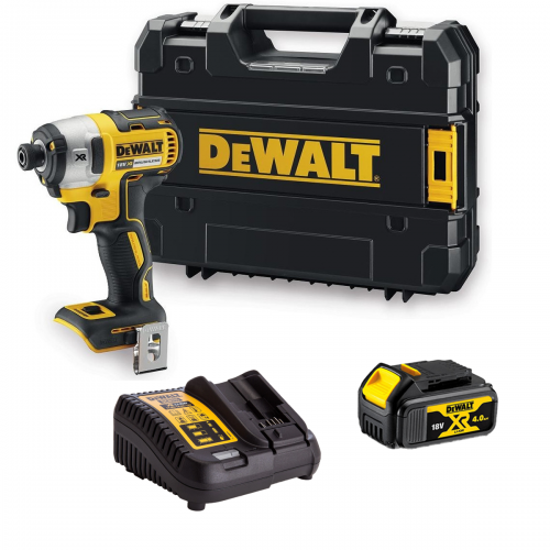 DCF887M1T DeWALT 18V smūginis suktuvas (1x4.0 Ah)