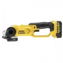 DCG412M1T DeWALT 18V kampinis šlifuoklis (1x4.0 Ah)