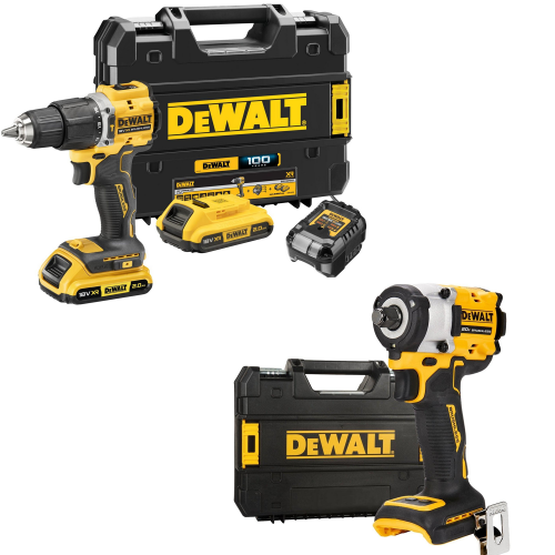 DCD100YNT DeWALT 18V XR suktuvas – smūginis gręžtuvas