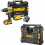 DCD100YD2T + DWST1-81079  DeWALT 18V XR suktuvas – smūginis gręžtuvas + DeWALT TSTAK radijo imtuvas 