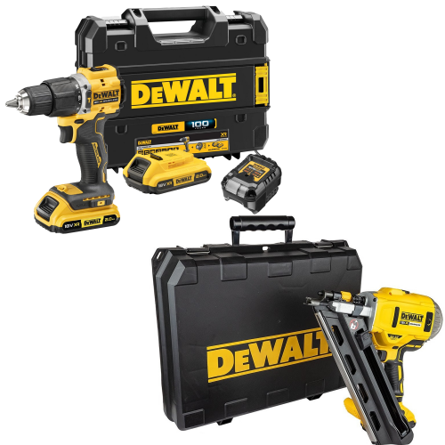 DCD100YNT DeWALT 18V XR suktuvas – smūginis gręžtuvas