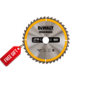 DWS773 DeWALT 216 mm skersinio pjovimo staklės 1300W + DOVANA!