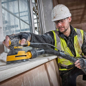DWS773 DeWALT 216 mm skersinio pjovimo staklės 1300W + DWE6423 ekscentrinis šlifuoklis 280W + DOVANA!
