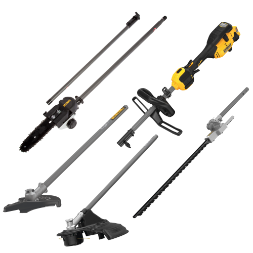 DCMAS5713X1SET DeWALT 54V FLEXVOLT daugiafunkcinis įrankis sodui su priedais