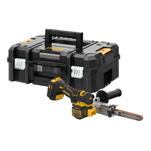 DCM200NT DeWALT 18V juostinis šlifuoklis 13 mm