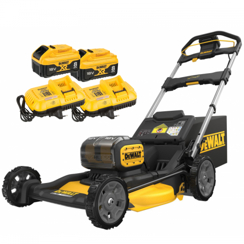 DCMWP134N DeWALT 18x2 V akumuliatorinė žoliapjovė