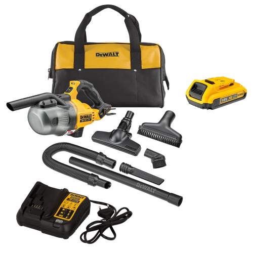 DCV501LND1 DeWALT 18V rankinis siurblys (1x2.0 Ah)